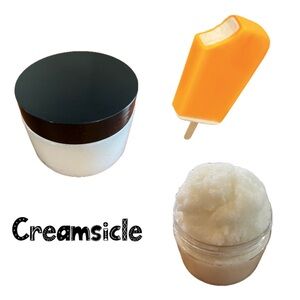 Handmade Sugar Scrub. Creamsicle.